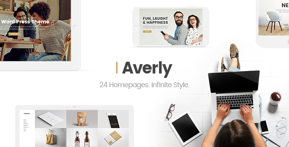 Averly - Creative Multipurpose WordPress Theme Logo